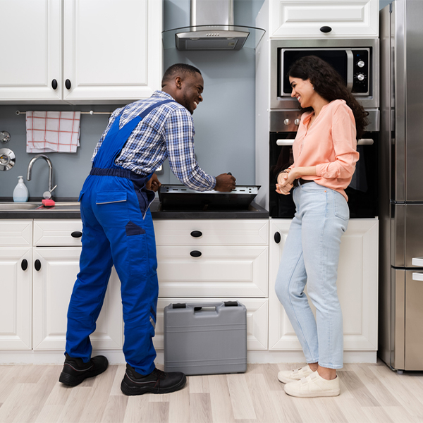 can you provide an estimate for cooktop repair before beginning any work in Pine Prairie LA